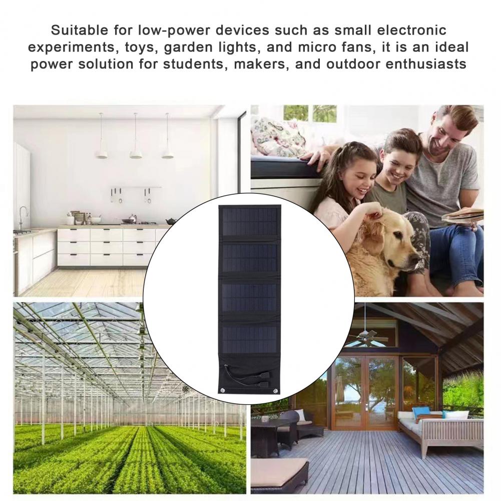 Solar Charger Panel Foldable - Lightweight Solar Panel Foldable Solar Panel