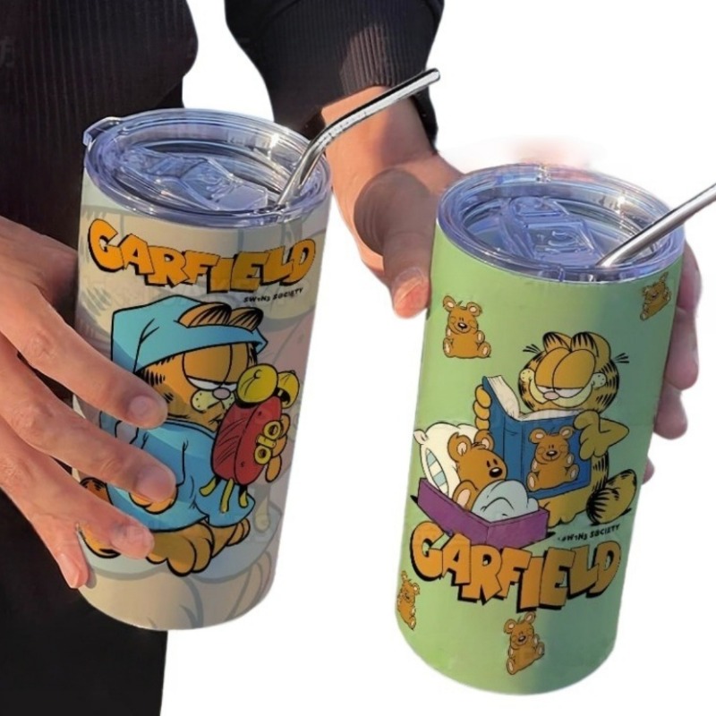 Garfield Coffee Cup Couple's H - Stainless Steel Straw 评论和价格