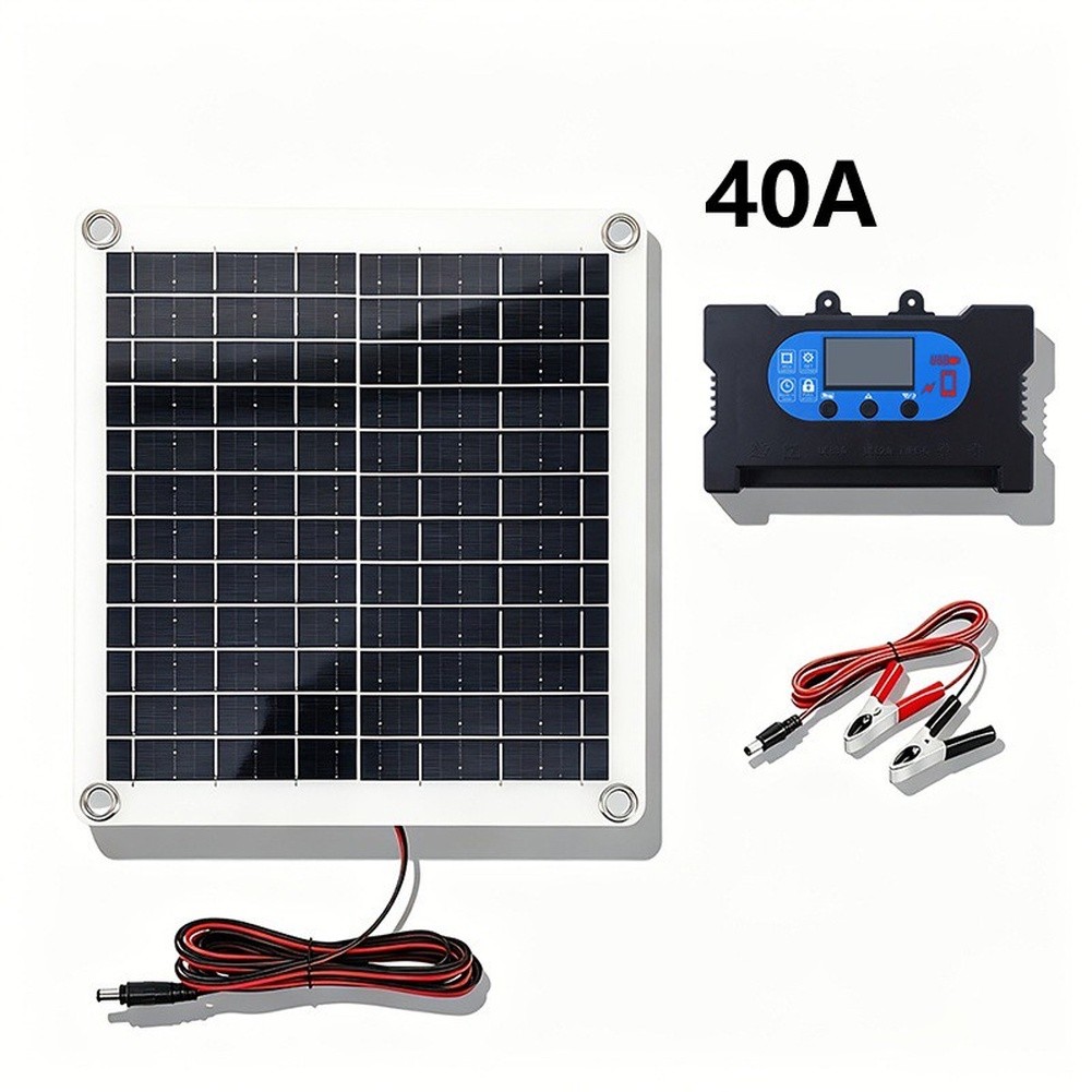 12W Compact Solar Panel with C - Sustainable Living Environment 评论和价格