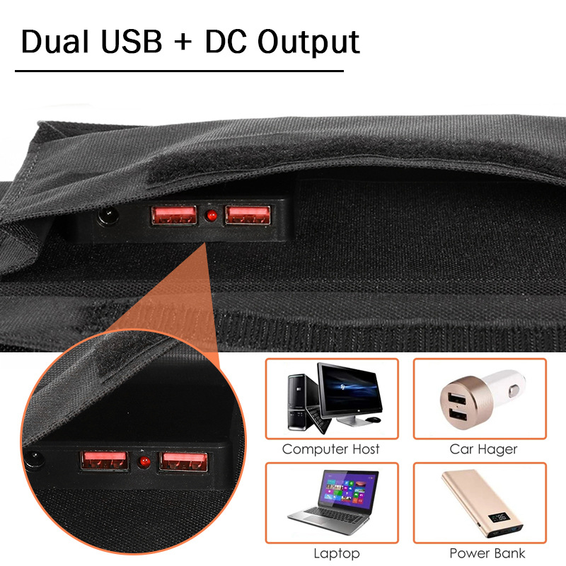Outdoor Camping Hiking Foldabl - Solar Charger Panel Foldable 评论和价格