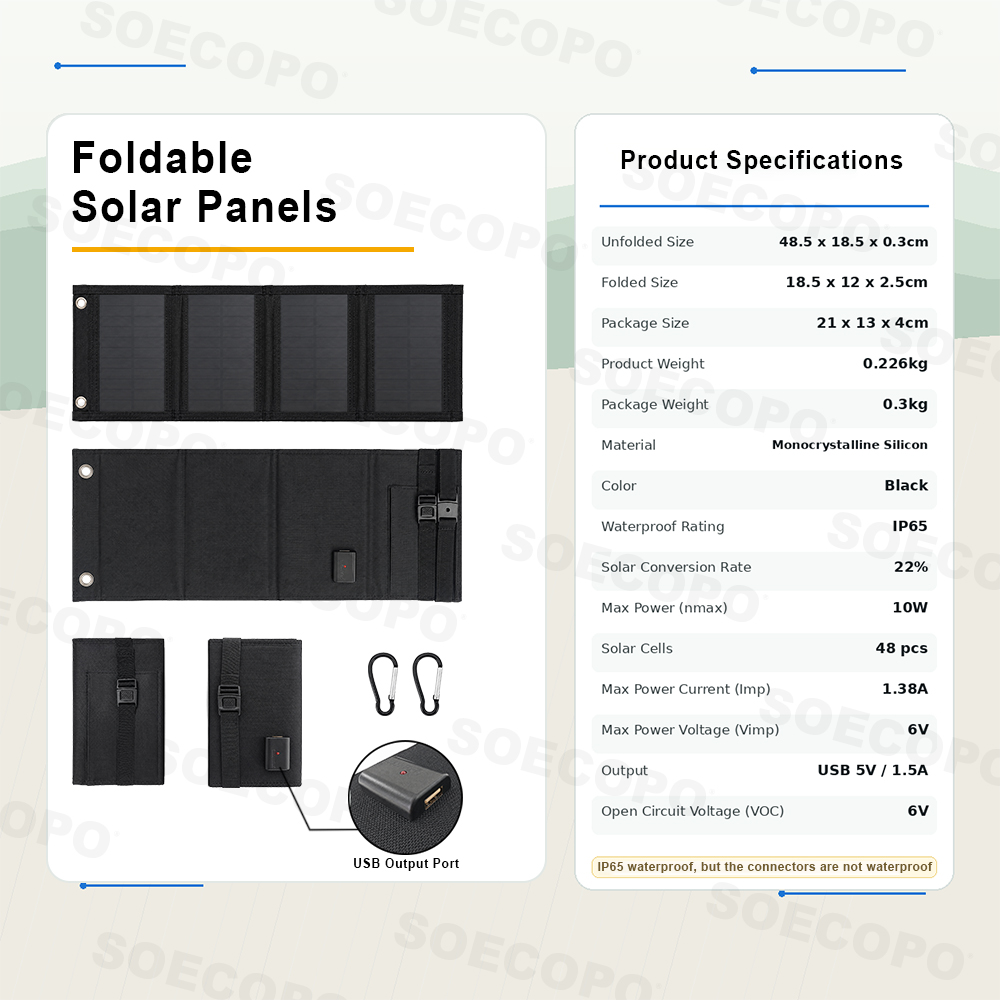 20W Foldable Solar Panel Porta - Solar Charger Panel Foldable 评论和价格